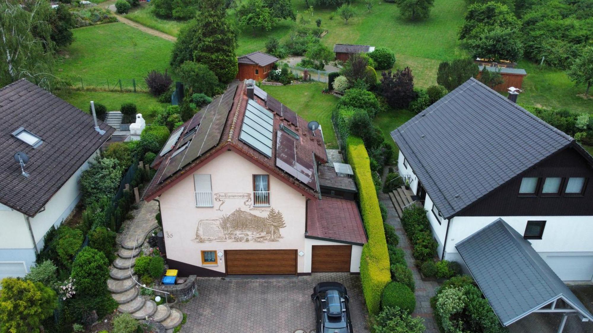 Ferienwohnung Herrnberg Baden-Baden Bagian luar foto