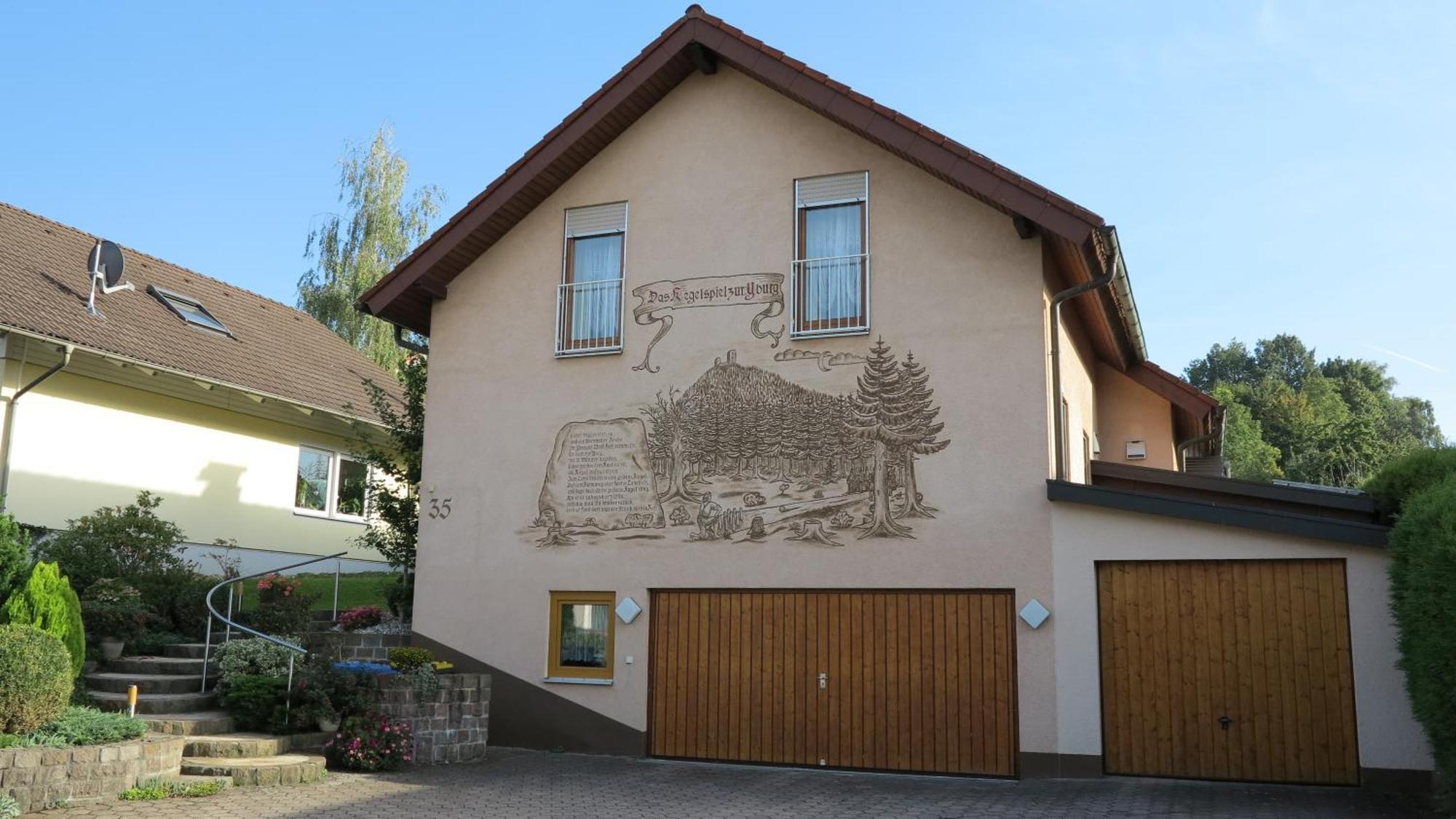 Ferienwohnung Herrnberg Baden-Baden Bagian luar foto